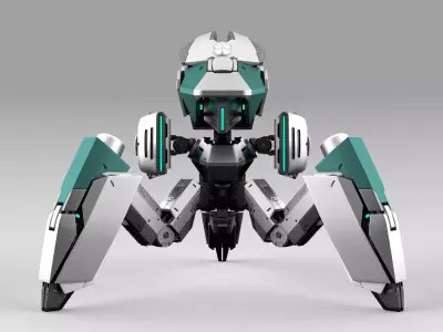 Tribot 201F 3D model