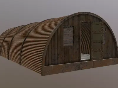 Army crew house - Chernoby Stalker Dayz styled 3D model