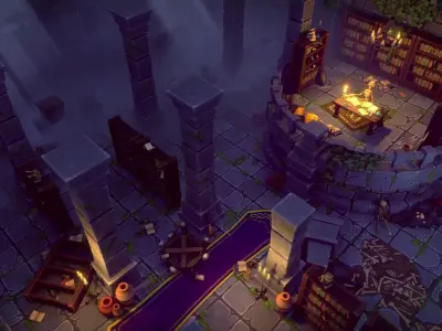 FANTASTIC - Dungeon Pack Low-poly 3D model