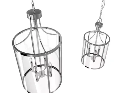 Progress lighting Gilliam ceiling light 3D model
