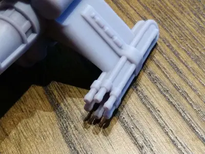 Maelstrom Heavy Assault Fighter 3D print model