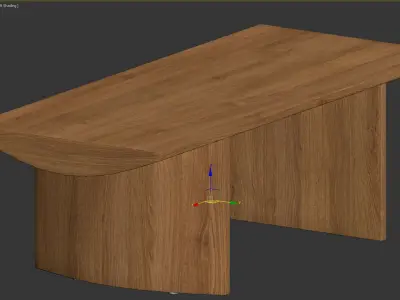 Pickford Dining Table 3D model