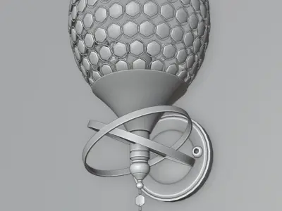 Modern Light Free 3D model