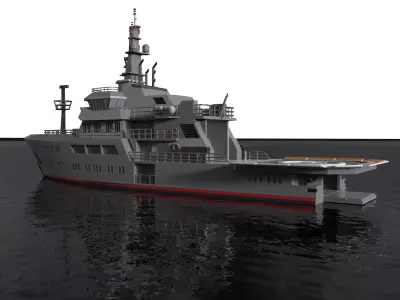 3D model of Ship 3D print model