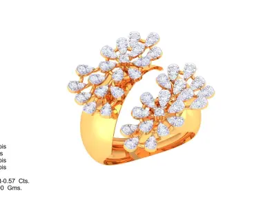  Women Ring MTL 3dm STL OBJ FBX Details 3D print model 66
