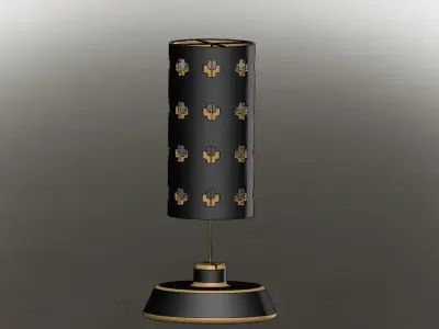Table Lamp Free 3D model 26