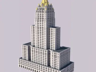 New York Life Building 3D print model