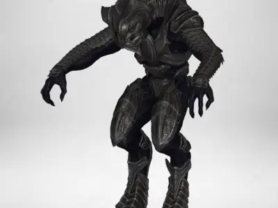 Gameready Future Character 3D Model Pack