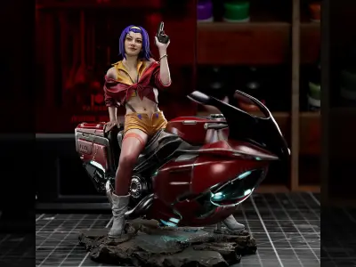 Faye Cowboy 3D print model