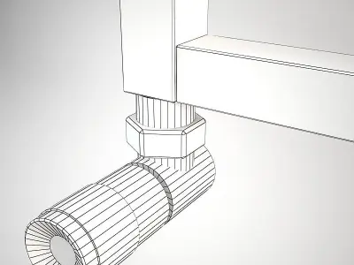 Bathroom Radiator Scirocco Winter 18 14 Low-poly 3D model