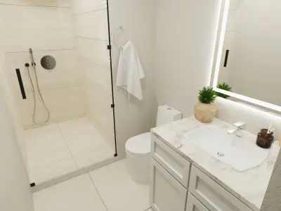 LED Mirror Free 3D model