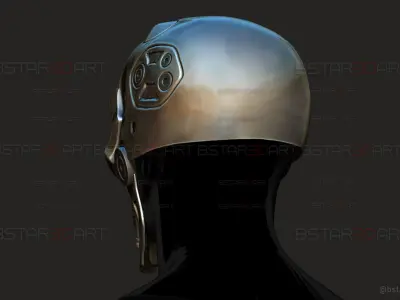 Ternimator Zero Skull Mask Cosplay - Anime Netflix Series 3D print model