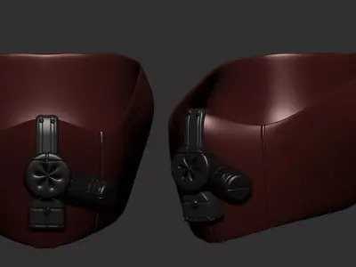 gas mask helmet scifi high poly sculpt 3d printable  3D model