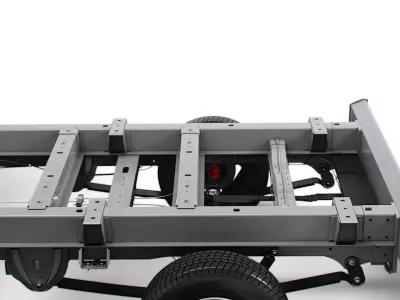 Fiat Ducato Chassis DoubleCab L3 2026 3D model