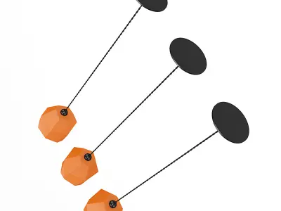 Ceiling Lamp 3D model 36