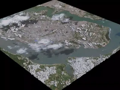 Mombasa - Kenya 3D model
