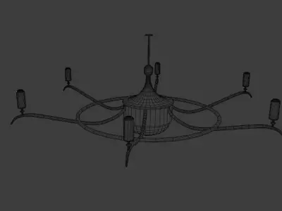 Bespoke Chandelier Free 3D model