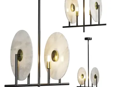 aromas scene 02 Low-poly 3D model