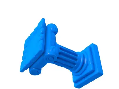 temple column -  temple -  column stl -  column  3D print model