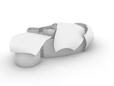 Frank Lloyd Wright Louis Vuitton 3D model