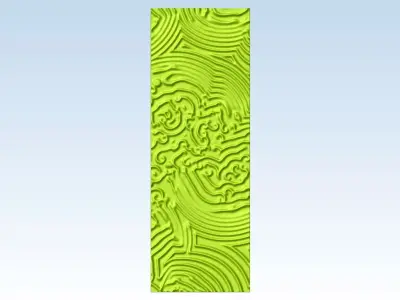 Avesome door panel Capture 15 3D model