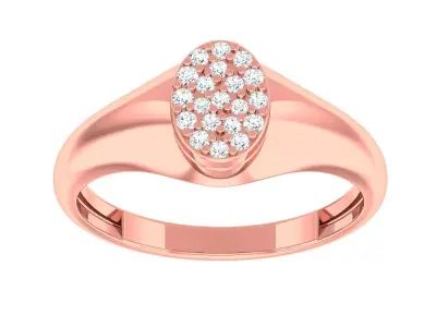Women Ring 3D print model 45