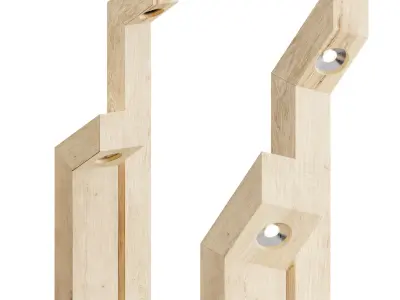 Timberlab ANGELO Lanterns 3D model