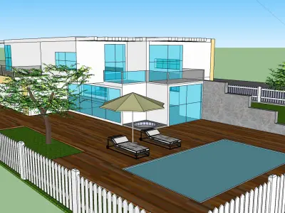 3D House project 3D model