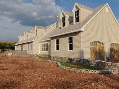 old house-Old Abandoned House 3D model