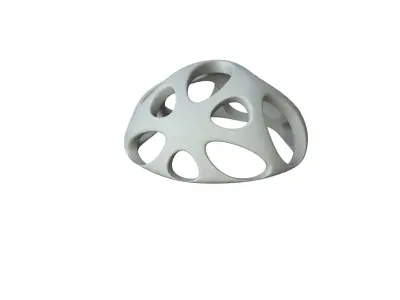 SciFi Cube Object No 56797 Low Poly Shape Low-poly 3D model