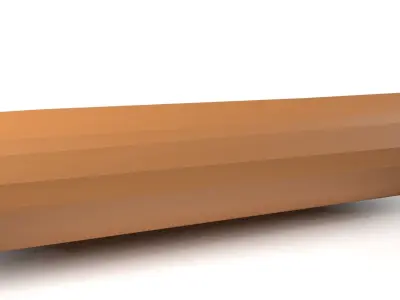 HippoII Low Poligonal Low-poly 3D model