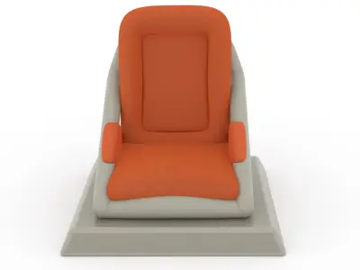 Jedi Council Room Chair Plo 1-6 Scale Hottoys 3D print model
