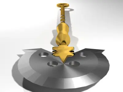 Battle Axe - Sagaris 3D model