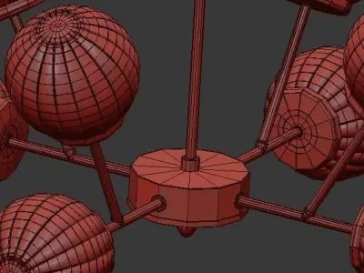 Proto Chandelier 3D model