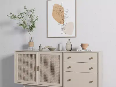 Side cabinet 3D model