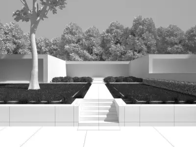 Scene 04 Archexteriors for c4d vol 19 3D model