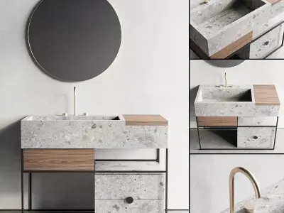 Italgraniti ACQUA C Set 3 3D model