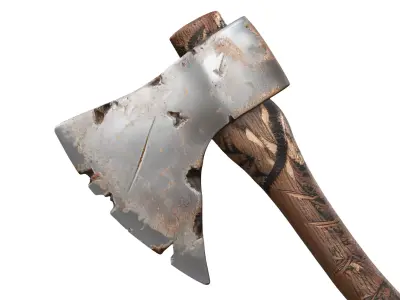 Post-Apocolyptic Survival Props Pack Low-poly 3D model