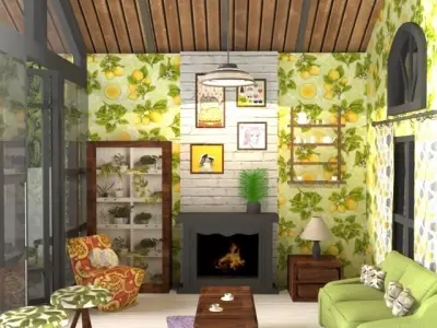 miniature house 3D model