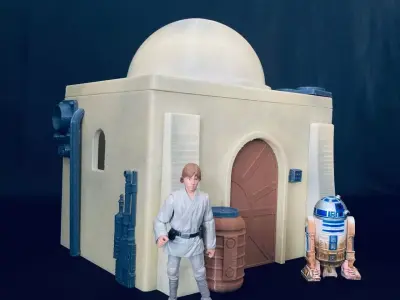 Tatooine Building Diorama 2 3D print model
