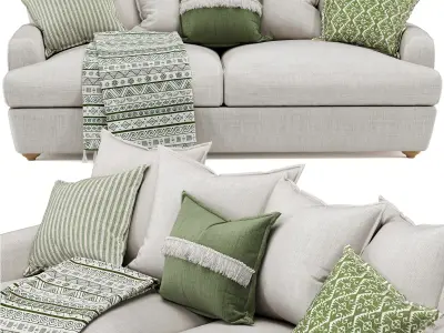 Smooch Sofa 02 3D model