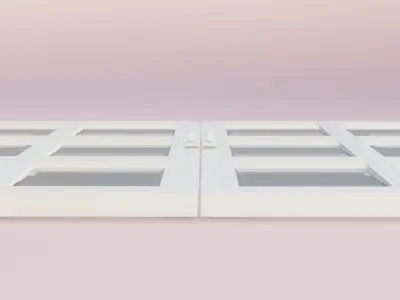  Window 3D Model  Design for Architectural  Low-poly 3D model