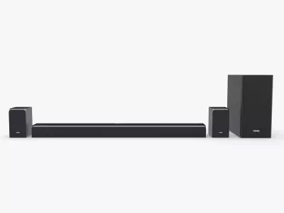 HW-Q90R Samsung Harman Kardon Soundbar with Dolby 3D model
