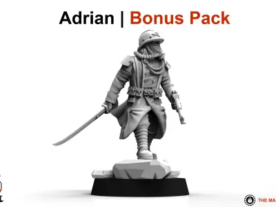 Valour Korps - Sergeant Walther 3D print model