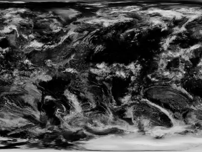 Mars planet Free low-poly 3D model