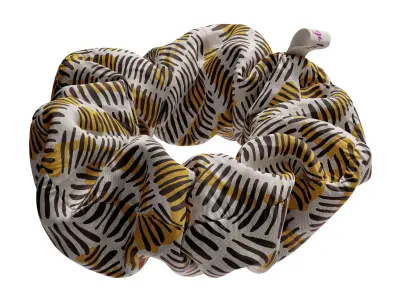 Scrunchie zebra 3D model