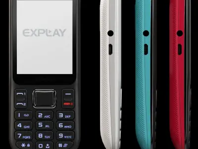 Explay A240 Low-poly 3D model