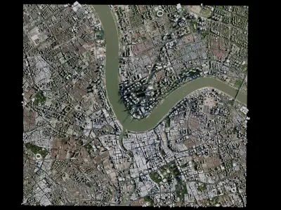 Shanghai - China 3D model