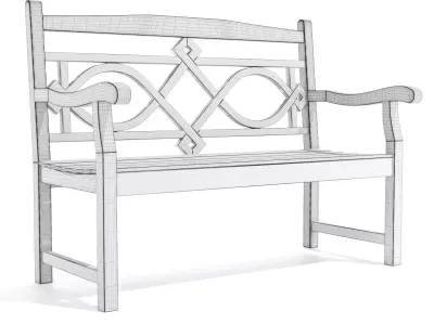 CHELSEA BENCH 3D model