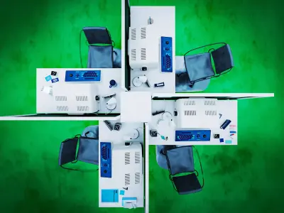 Severance Lumon Office 3D model 3D model